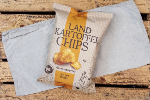 Kartoffelchips Gemüsepaprika