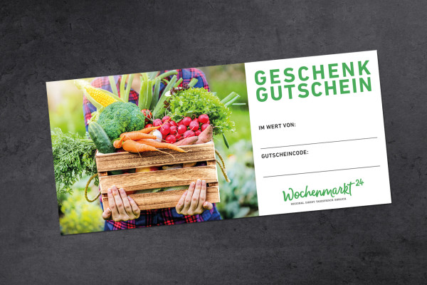 Geschenk Gutschein 25€