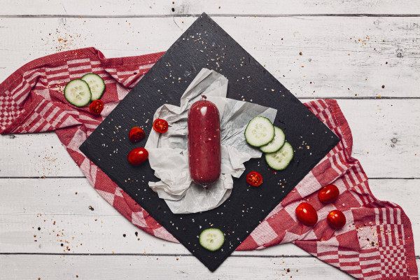 Blutwurst vom Strohschwein