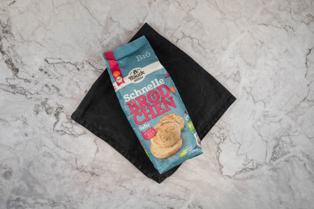 Schnelle Bio Brötchen Backmischung von Bauckmühle, gluenfrei