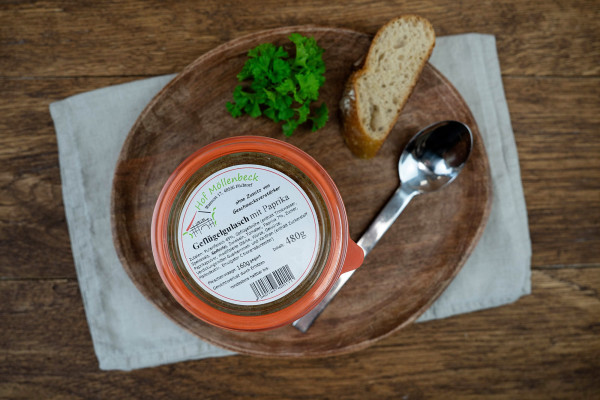 Geflügelgulasch mit Paprika