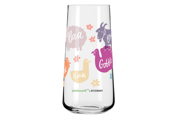 Wochenmarkt24 Trinkglas Limited Edition "Farm"