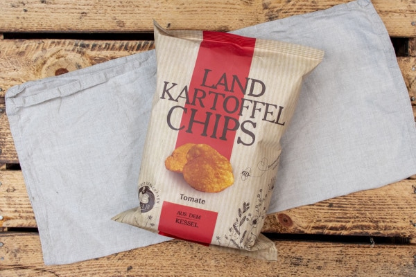 Kartoffelchips Tomate