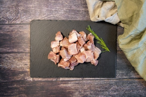 Gulasch vom Strohschwein